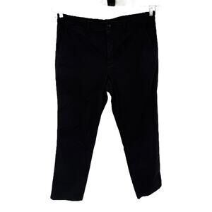 Lauren Ralph Lauren chino straight leg pants black size 16